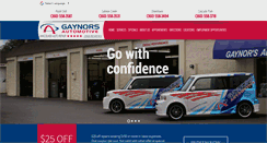 Desktop Screenshot of gaynors.com